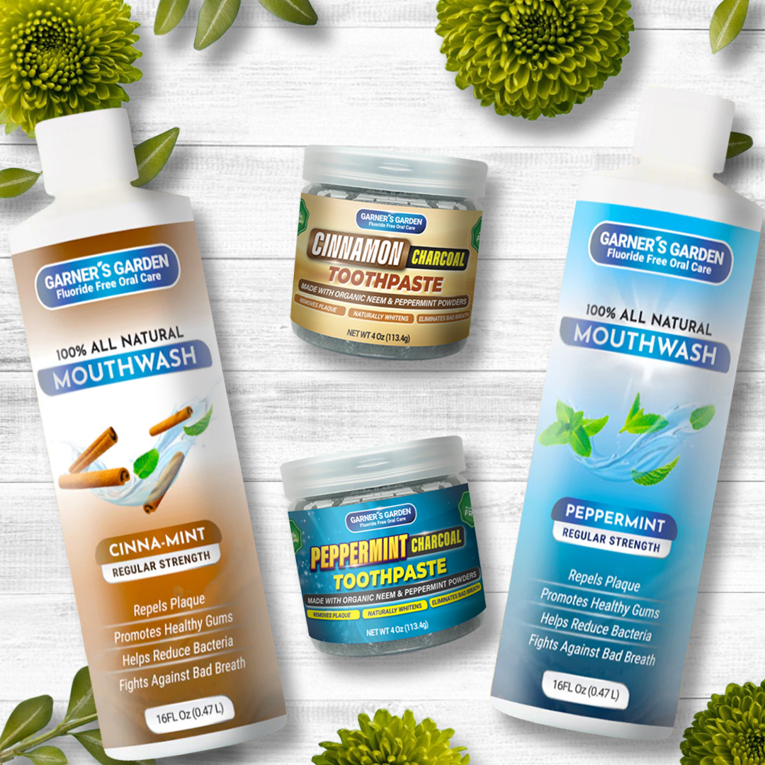 Natural Mouthwash and Toothpaste